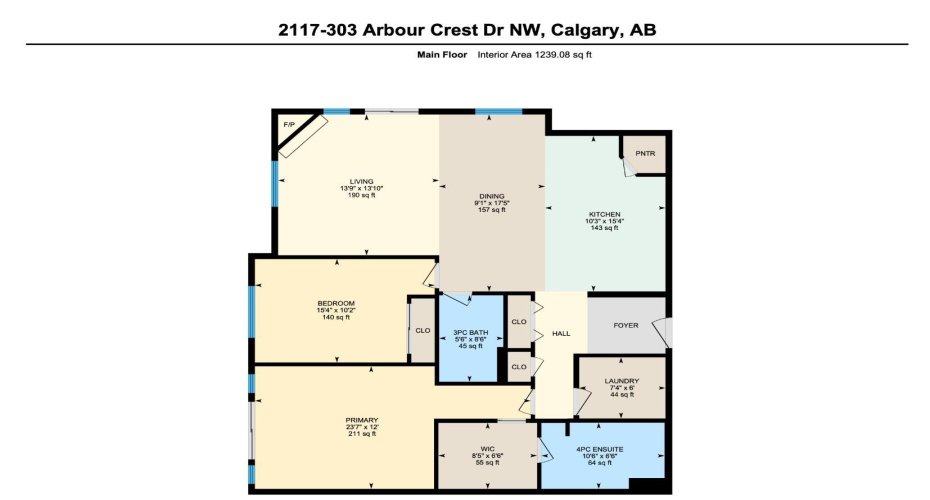 303 Arbour Crest Drive, Calgary, Alberta T3G 5G4, 2 Bedrooms Bedrooms, ,2 BathroomsBathrooms,Residential,For Sale,Arbour Crest,A2290964