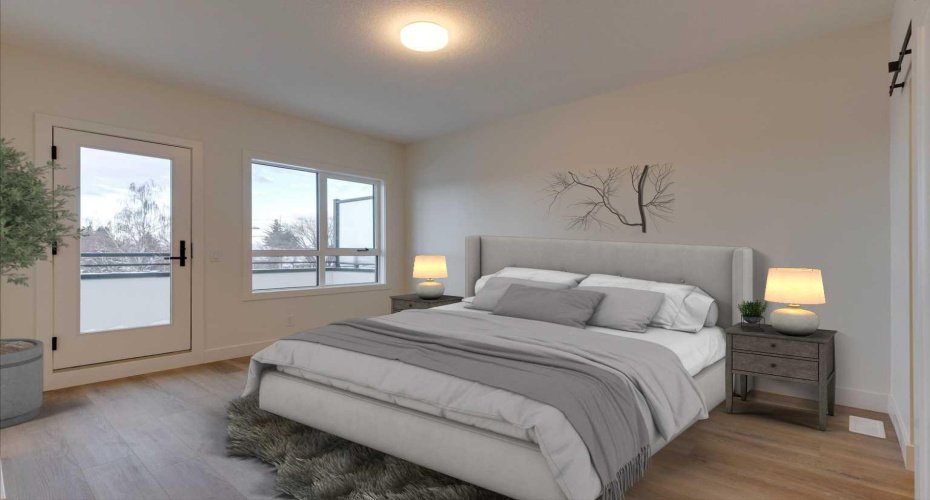 Primary Bedroom with Virtual Staging