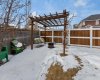 YARD AND PERGOLA WITH FIREPIT