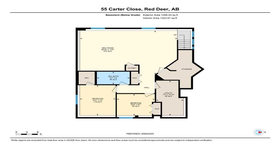 55 Carter Close, Red Deer, Alberta T4P 0G5, 4 Bedrooms Bedrooms, ,3 BathroomsBathrooms,Residential,For Sale,Carter,A2291320