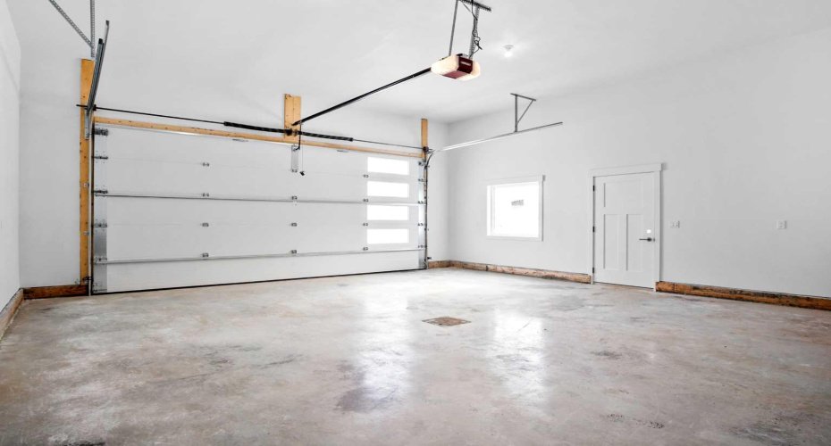 Garage with infloor heat!