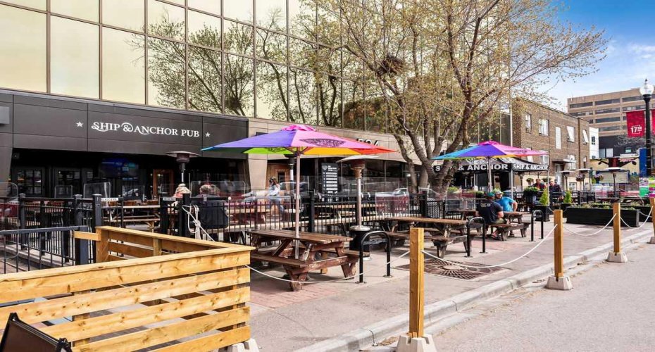 Bars & restaurants within walking distance