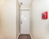 Entrance to unit