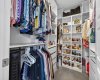 Walk in Closet with Built ins