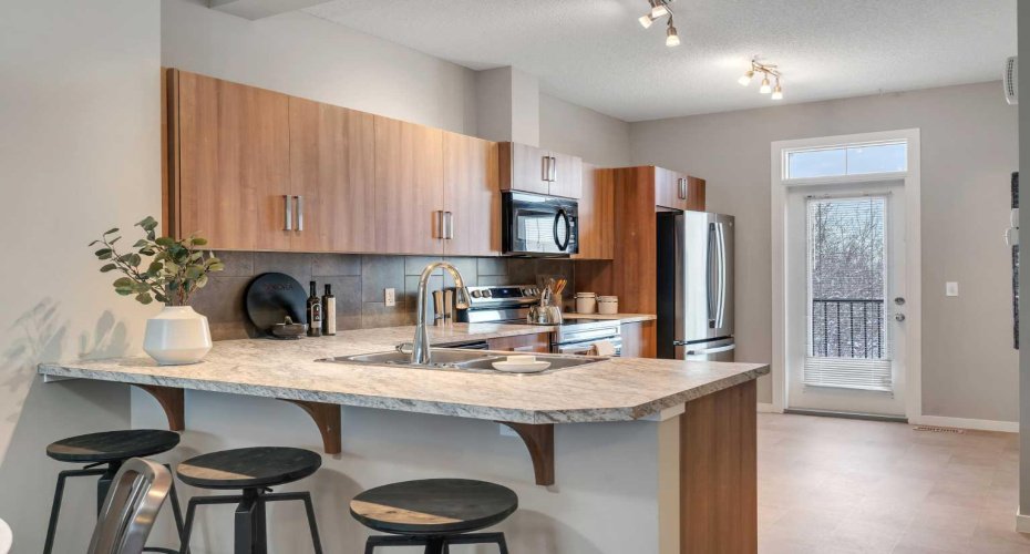 Modern and sleek cabinetry