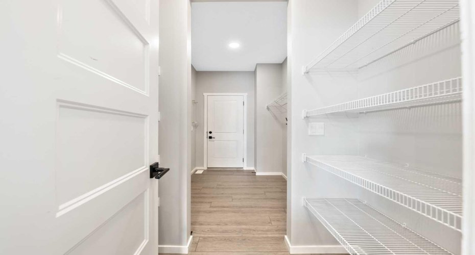 Walk thru pantry