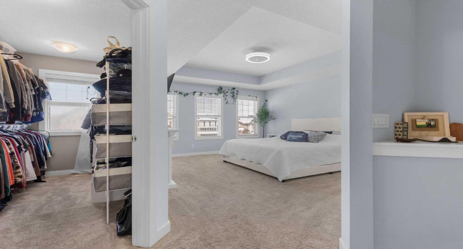 Primary Suite with large walk-in closet