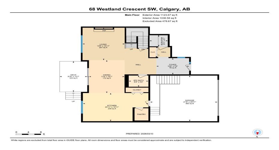 68 Westland Crescent, Calgary, Alberta T3H 0W1, 4 Bedrooms Bedrooms, ,4 BathroomsBathrooms,Residential,For Sale,Westland,A2290520