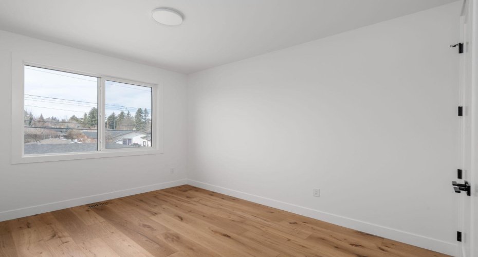 Bedroom #3 with Full Hardwood