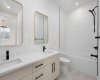 Secondary Bath with Dual Sinks