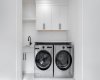 Laundry Room with Counter + Sink