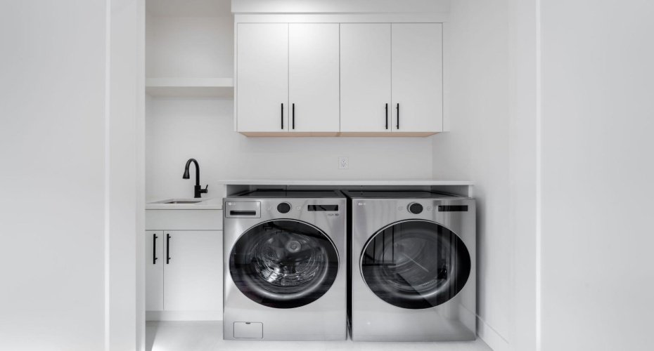 Laundry Room with Counter + Sink