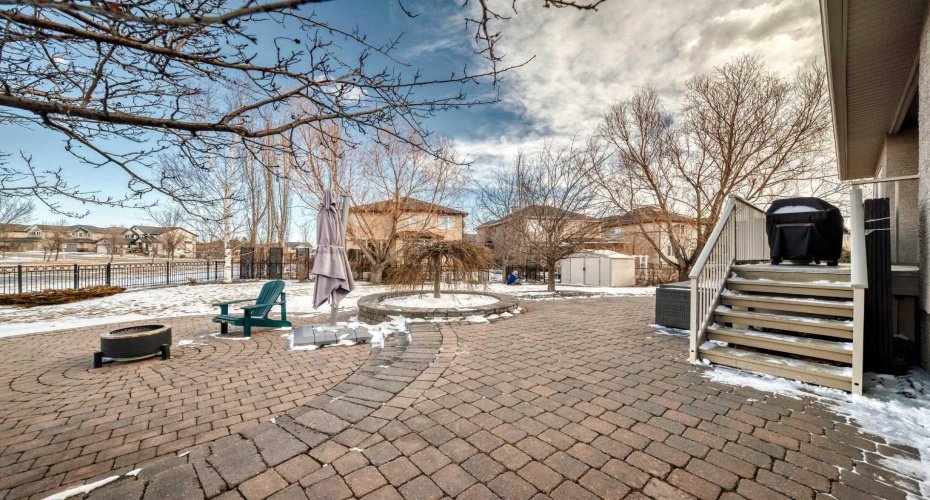 Beautifully landscaped back yard!