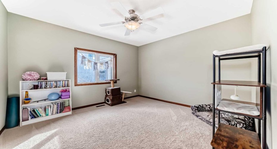 The second bedroom on the main floor is also a good size!