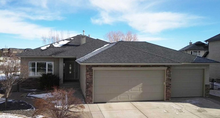 Oversized triple car garage!