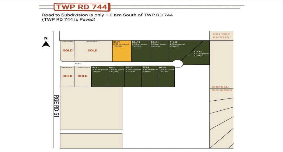 B2, L 1 Pt: SW-24-74-5-W RGE RD 51, Rural Grande Prairie No. 1, County of, Alberta T0H 3C0, ,Land,For Sale,RGE RD 51,A2291459