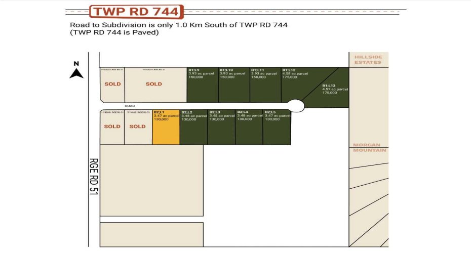 B2, L 1 Pt: SW-24-74-5-W RGE RD 51, Rural Grande Prairie No. 1, County of, Alberta T0H 3C0, ,Land,For Sale,RGE RD 51,A2291459