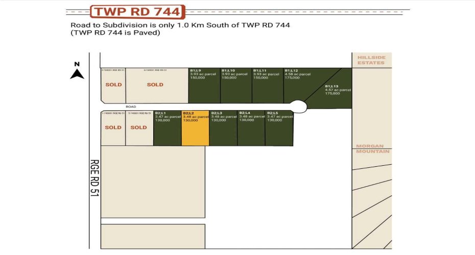 B2, L 1 Pt: SW-24-74-5-W RGE RD 51, Rural Grande Prairie No. 1, County of, Alberta T0H 3C0, ,Land,For Sale,RGE RD 51,A2291459