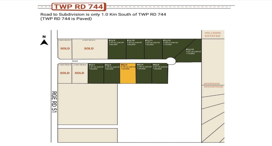 B2, L 1 Pt: SW-24-74-5-W RGE RD 51, Rural Grande Prairie No. 1, County of, Alberta T0H 3C0, ,Land,For Sale,RGE RD 51,A2291459