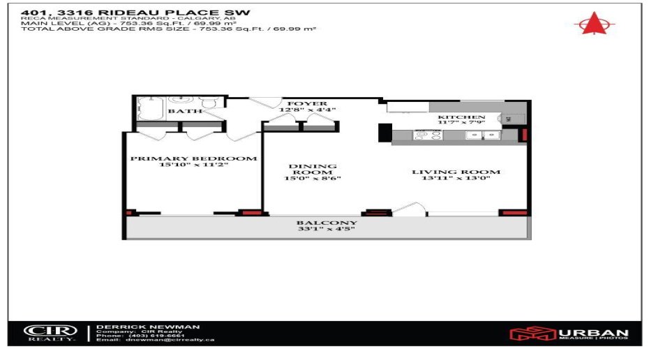 3316 Rideau Place, Calgary, Alberta T2S 1Z4, 1 Bedroom Bedrooms, ,1 BathroomBathrooms,Residential,For Sale,Rideau,A2291467