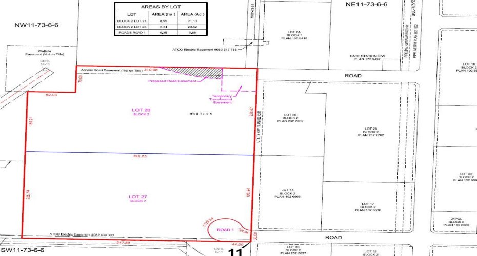 B2, L27 Pt: NW-11-73-6-W6 Emerson Trail Industrial Pk Rd, Rural Grande Prairie No. 1, County of, Alberta T0H 3C0, ,Land,For Sale,Emerson Trail Industrial Pk Rd,A2291579
