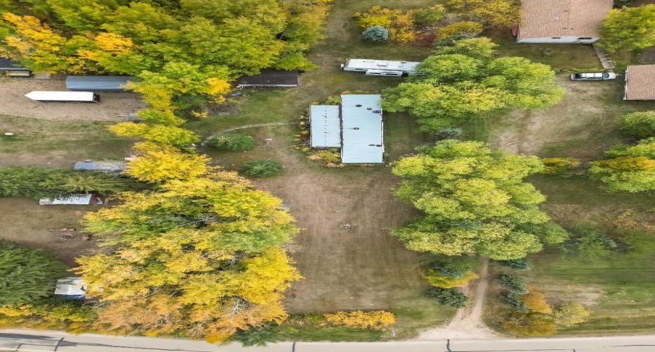 AERIAL VIEW OF THE LOT