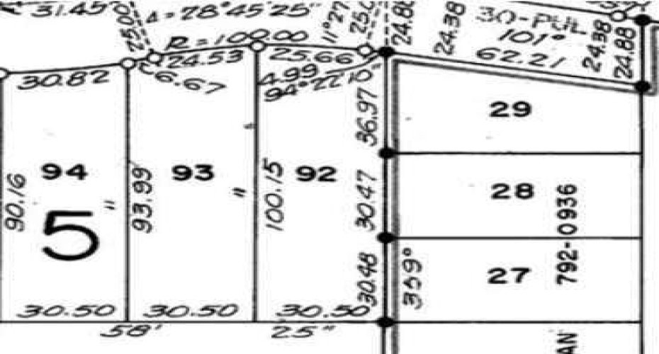 PLOT PLAN LOT 92