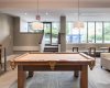 Social lounge billiard table.