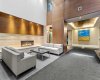 Comfortable lobby seating area.