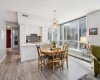 Entertaining open concept.
