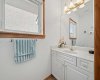 Main floor powder room
