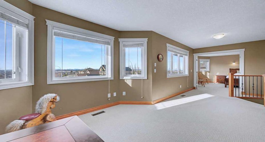 Note all the windows in the bonus room