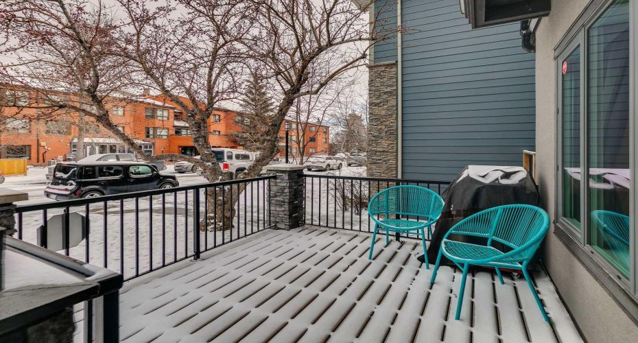 Look out on the street from your front porch