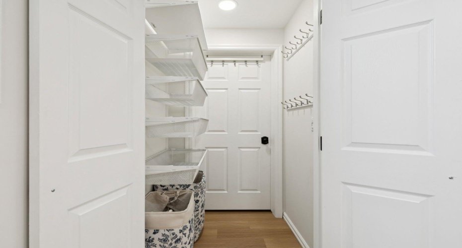 Fourth bedroom, walk-in closet