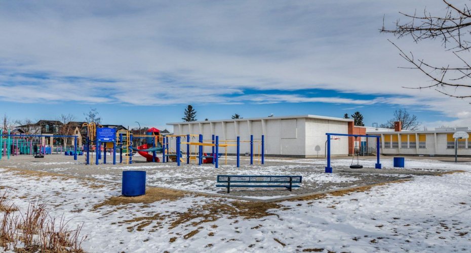 Park and school across the street