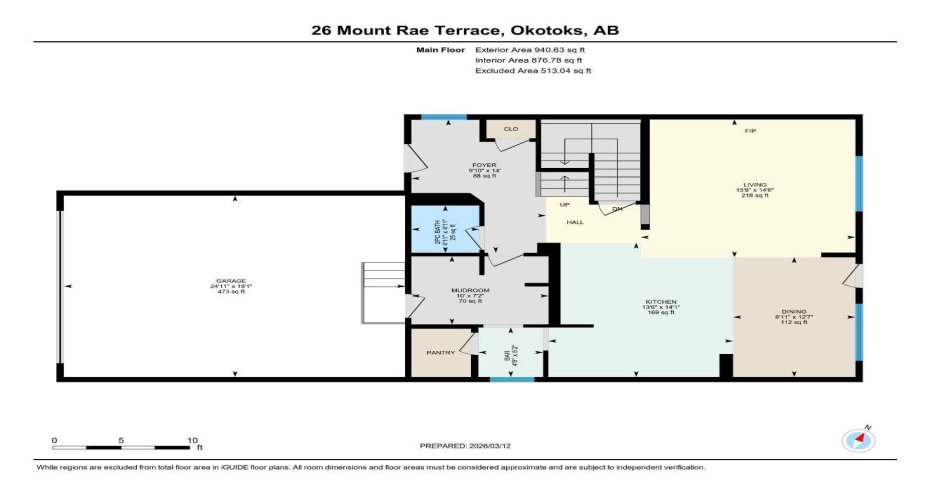 26 Mount Rae Terrace, Okotoks, Alberta T1S 0M6, 4 Bedrooms Bedrooms, ,3 BathroomsBathrooms,Residential,For Sale,Mount Rae,A2292754
