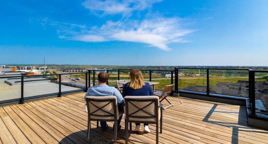 7th floor private patio