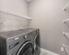 Laundry room on top floor