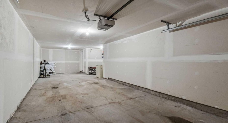 Double Attached Tandem Garage with lots of storage space