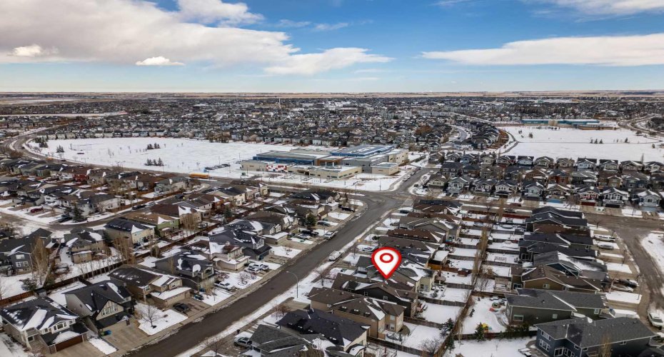 Notice the school just down the street