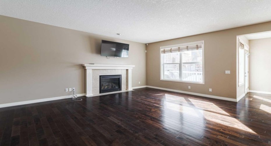 Staged living room, so beautiful