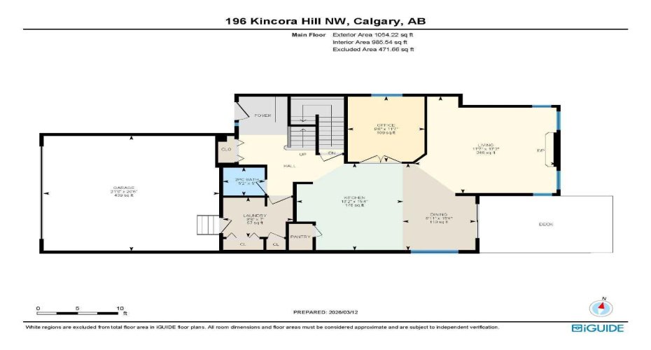 196 Kincora Hill, Calgary, Alberta T3R 0A8, 4 Bedrooms Bedrooms, ,4 BathroomsBathrooms,Residential,For Sale,Kincora,A2293211
