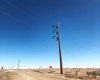 Power line across the road.