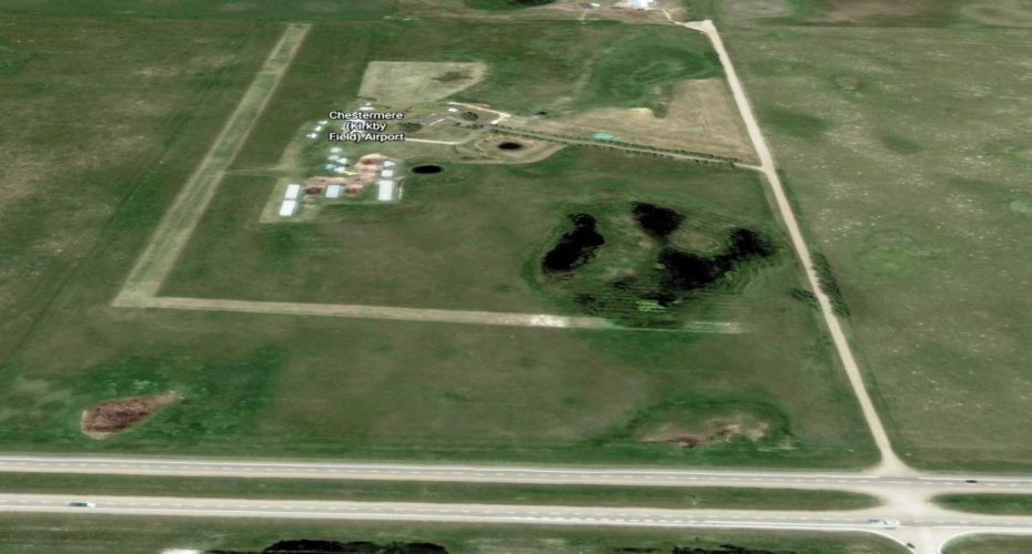 Kerby / Chestermere airport just to the north of the property.