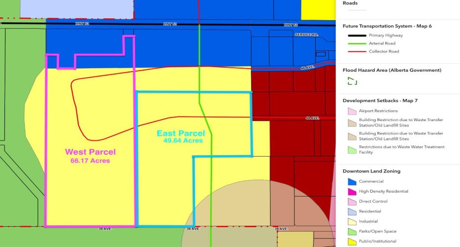 7005 53 Highway, Ponoka, Alberta T4J 1S2, ,Land,For Sale,53,A2290810