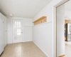 Mudroom  Main  floor from garage