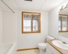 lower level bathroom