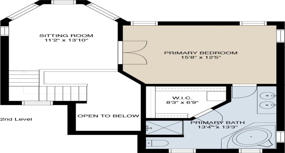 Upper level