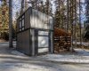Double decker storage & firewood shelter
