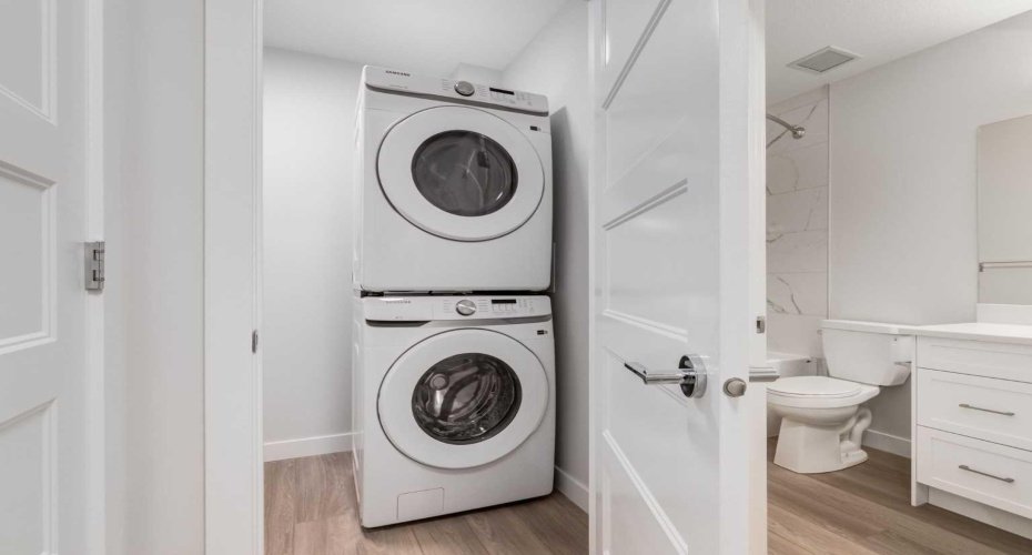 In suite laundry